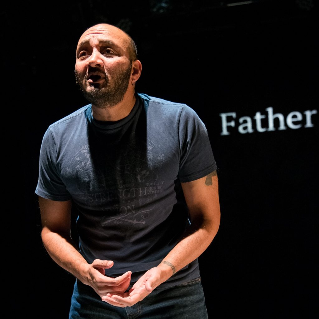 Mashuq Mushtaq Deen in DRAW THE CIRCLE at Rattlestick Platwrights Theater PhotobyRussRowland