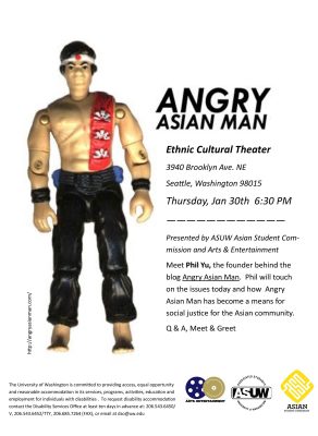 Angry Asian Man Poster page 001