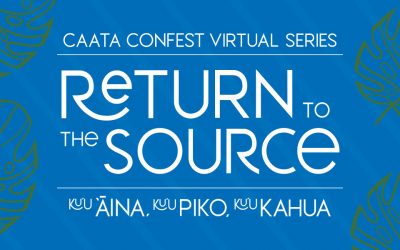 Native Hawiian CAATA ConFest Virtual Series Banner